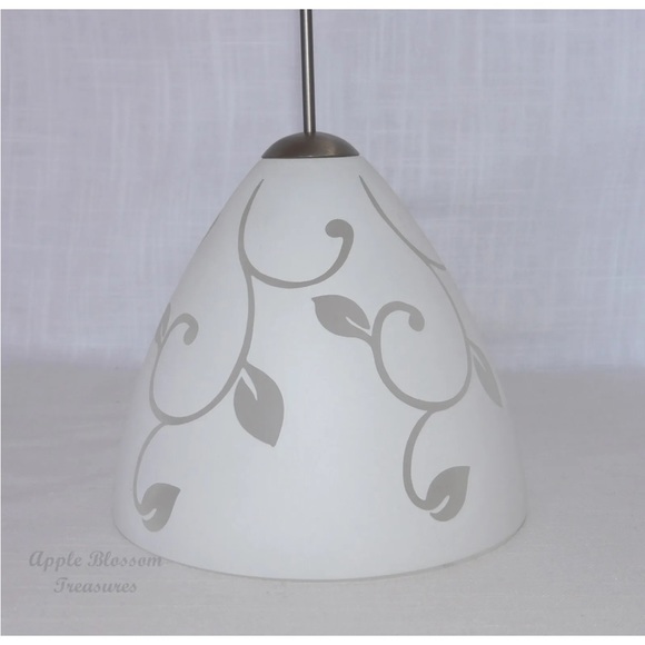 Besa Lighting 1XP-1779VN-SN Mia 12V Mini Pendant-Vine Glass-Sat Nickel-Disc Gl - Picture 10 of 14